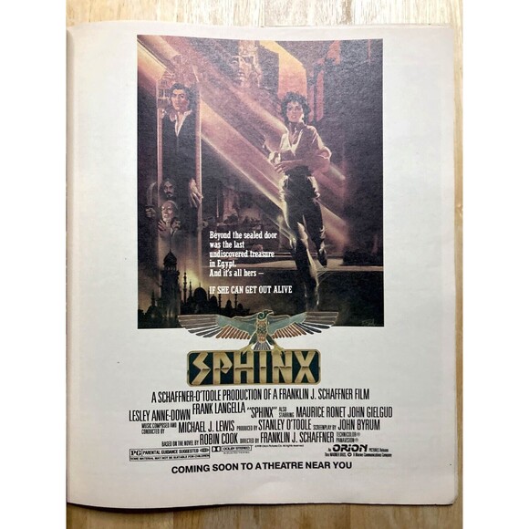 Rolling Stone Magazine No. 337 • The Police • Feb 1981 • John Huston - Picture 6 of 8